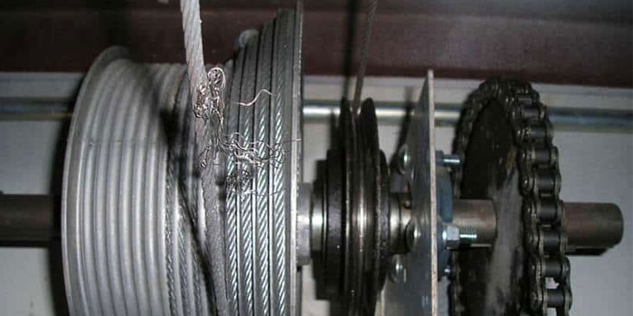 overhead garage door cable repair in Chilliwack